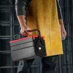 جعبه ابزار فلزی اتوماتیک 30 سانتی متر 3 طبقه مدل RH-9171