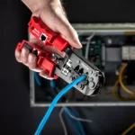 انبر سوکت زن تلفن و شبکه به همراه تستر شبکه مدل RH-1831