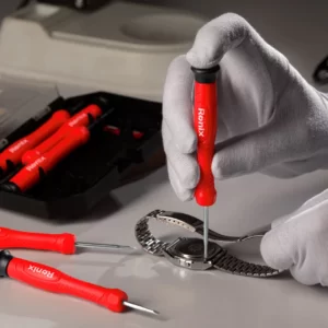 ست 6 عددی پیچ گوشتی ساعتی دسته پلاستیکی مدل RH-2712
