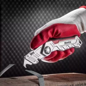 مدل : RH-3009  (3.5)  کاتر ذوزنقه ای تاشو 19 میلی متری