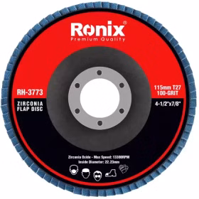 سنباده فلاپ گرید 100 رونیکس مدل RH-3773