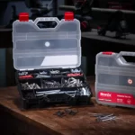مدل : RH-9128  (2.81)  جعبه ابزار پلاستیکی اورگانایزر 12 اینچ رونیکس