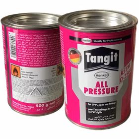 چسب تانگیت یو پی وی سی قوطی 500 گرمی آلمانی اصلی (Tangit)